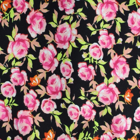 Zara NWT Floral Print Ruched Mini Skirt Medium - Picture 11 of 12